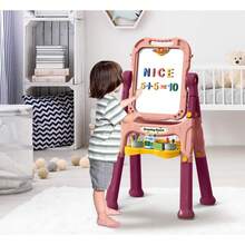 Kids Magnetic & Mechanical Drawing Boards - Pink - View 8