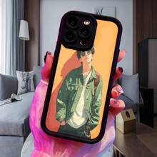 Cubierta de telefono con diseño de joven estilo urbano verde y blanco para hombres y mujeres ideal para uso diario en bibliotecas y espacios interioresAplicable a teléfonos Apple y Galaxy. - Blanco - Ver 4