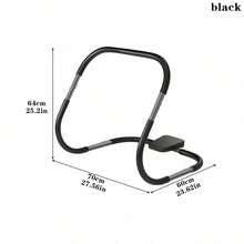 1PC Abdominal Roller, Develop Abdominal Muscles And A Small Waist - Black - View 9