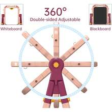 Kids Magnetic & Mechanical Drawing Boards - Pink - View 7