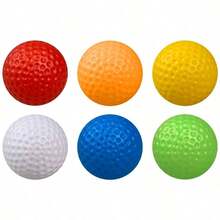 10 pezzi Palline da golf in schiuma colorate, palline morbide per allenamento al chiuso o all'aperto, ottime per migliorare le abilità nel golf, durevoli, accessori - Multicolore - Visualizzare 5