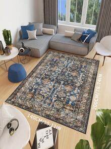 1 tấm thảm chùi chân phong cách Bohemian cổ điển, thảm trong nhà, thảm Ba Tư sáng tạo, thảm trải sàn, phụ kiện trang trí phòng ngủ, đạo cụ chụp ảnh, trang trí ngoài trời - Nhiều màu - Xem 18
