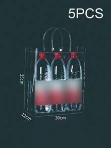50 piezas Juego de bolsas de regalo transparentes de PVC a prueba de agua, 10 piezas, perfectas para regalos de boda, fiesta y festival de damas. Bolso transparente aprobado para estadios, ideal para conciertos, eventos deportivos y festivales. Bolsa transparente y a prueba de agua perfecta para verano, vacaciones y playa, bolsas de regalo de Navidad. - Multicolor - Ver 37