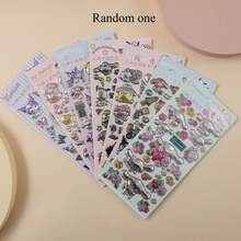 三丽鸥可爱卡通水晶贴纸 黑瞳旋律 随机款式手册装饰DIY贴纸 - 彩色 - 查看 8