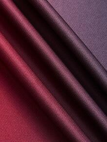 Men's Gradient Long Sleeve Sports T-Shirt, Gym Running Training Athletic Top, Autumn/Winter - Red - View 7