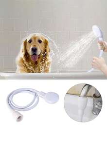 Convenient Pet Specific Showerhead, Pet Cat And Dog Shower Extended Version Showerhead, Is The Best Beauty Gift For Pets, Pet Supplies, Pet Showerhead