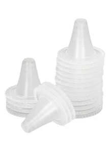 20/40/60个耳温计探头套，一次性耳温计套，高品质专业级温度计头，通用耳温计套，一次性耳温计替换帽，耳温计套，温度计镜头滤镜，耳温计，耳温计，一次性耳温计。