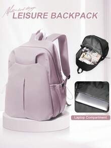 Waterproof Lightweight Laptop Backpack, Backpack For Women School Backpack For High School College,Unisex School Bookbag For Teens Girls Boys,Multi-Compartment Backapck Casual Daypack For High School College Travel Commute - Multicolor - View 8