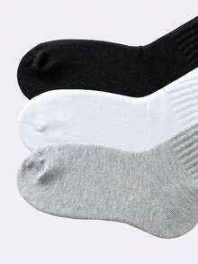 Loungeista 3pairs Women's Multicolor Fashionable Pile Socks, Suitable For Daily Use, Fall - Multicolor - View 4