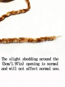 100克（均码）/ 200克 / 250克 柔软雪尼尔绒毛纱线，针织缝纫DIY材料，适用于围巾/毛衣，100%涤纶绒毛纱线，钩编和针织配件（不含展示道具） - 海藍 - 查看 9