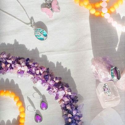 Western Style Milgrain Setting Semi Precious Gemstones Lapis Turquoise Jade Onyx Quartz Pear Shaped Teardrop Lever Ba...