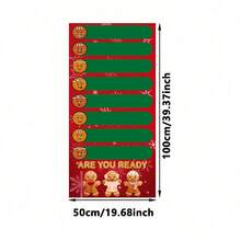 1pc Rolling Game Score Scroll, Durable Polyester Holiday Game Board For Family Gatherings, Winter Festive Decorations, No Electricity Needed, Christmas Party Decorations, Festive Table Setting, Playful Design, Easy Setup Game, Games, Board Games - Multicolor - View 19