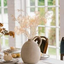 10 Peças Decoração de Natal, Folhas de Ginkgo Falsas, Folhas de Eucalipto Douradas, Flores Artificiais, Balde da Sorte de Ano Novo, Folhas Douradas, Auspicioso, Elegante, Enfeites, Presentes