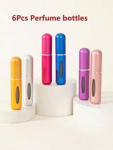 10/6个装可重复灌装香水喷雾瓶，迷你便携空液体容器，旅行必备，适合海滩、暑假、返校、假日露营等场合，适用于女士香水、男士古龙水、沙滩香氛 - 彩色 - 查看 20