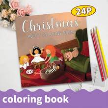 GDTME JOY JAR: Girls Theme Coloring Book: 24 Pages Of 120g Thick Paper, Easy To Color, With Many Cute Patterns. Can Help Relieve Stress And Emotions, Suitable For Adults And Teenagers To Relax. An Ideal Gift For Easter, Mother's Day, Father's Day, Birthdays And Wedding Seasons. - Happy Jar - View 15
