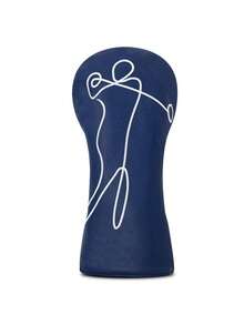Vỏ bọc đầu gậy đánh golf Blue Swing Line Figure - Thiết bị bảo vệ bền bỉ dành cho người đam mê golf và người yêu thích thiết kế | Hoàn hảo cho việc luyện tập hàng ngày, các trận đấu giải đấu và các chuyến đi chơi cuối tuần - Màu xanh lam - Xem 13