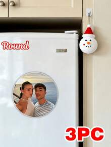 1/3/5pcs Customized Photo Acrylic Fridge Magnets, Personalized Photo Fridge Magnets. Size: 9cm, 6 Shapes/Styles. Customized Photo Acrylic Fridge Magnets Are Unique Souvenirs And Also Make Great Gifts For Classmates And Colleagues. We Offer Magnets In Various Shapes, Romantic Anniversary Gifts, And Gifts For Boyfriends And Girlfriends.