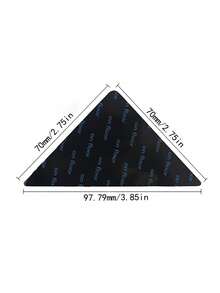 [4/8/10/12/16/18/24/32 Pcs] Carpet Gripper Tape, Double-Sided Non-Slip Carpet Mat, Washable Small Triangular Carpet Pad, Suitable For Hardwood Floors & Tiles, For Small Carpets