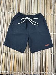 BOYS' BERMUDA SHORTS CHILDREN'S PREPPY FASHION NEW RELEASE - màu đen - Xem 5