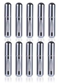 10/6个装可重复灌装香水喷雾瓶，迷你便携空液体容器，旅行必备，适合海滩、暑假、返校、假日露营等场合，适用于女士香水、男士古龙水、沙滩香氛 - 彩色 - 查看 14