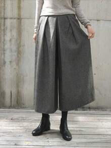 Women Pants - Dark Grey - View 5