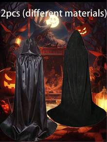 Christmas Cloak Costume Prop, Pirate Cloak, Christmas Decoration Costume Prop - Multicolor 2 - View 5