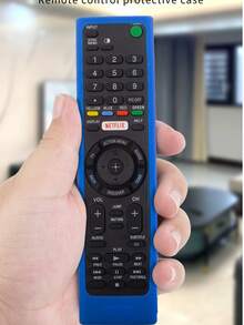 1 pieza Funda protectora para control remoto de TV, compatible con RMF-TX300P/RMF-TX200P/RMF-TX31E, protección antideslizante de máquina original - Multicolor - Ver 5