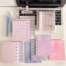 1个单壳/10张卡片、小册子3英寸Photo Booth活页夹收藏册、美甲收纳册、可爱美甲活页笔记本、PVC偶像形象收纳册、追星照片卡相册、学校文具相册收藏卡、活页相册极简风格DIY相册、卡片收藏装饰动画书、三孔活页笔记本、小型便携笔记本 - 彩色 - 查看 9