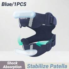 Orteză de genunchi pentru rotulă cu pernă ergonomică din silicon, susține tendonul rotulian, stabilizator de compresie reglabil pentru ameliorarea durerii - Multicolor - Vizualizare 9
