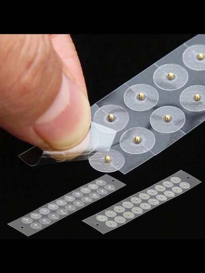 100/60/20 piezas Parche auricular, Parche de presión de punto de acupuntura, Parche de semilla, Parche de oreja, Parche de masaje, Parche de acupresión de oreja