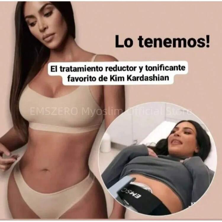 EMS myoslim RF 2 en 1 máquina moldeadora de cuerpo 360 giratorio profesional rodillo de bola interior masajeador adelgazante equipo especializado - 5 manijas RF - Añade 4