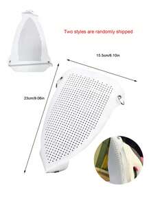 1/2 st värmebeständigt strykjärnskydd - för ångstrykjärn - glidande skyddsöverdrag, enkelt att installera, lämpligt för olika tyger, väskor, förvaringspåsar, förvaringslådor, hushållsartiklar, researtiklar, studentrumsförvaring, strykbrädeskydd, tillämpligt på de flesta tyger och rengöringsverktyg