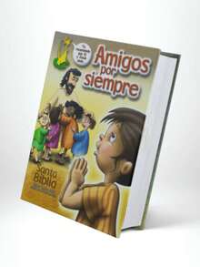 BIBLIA 1960 AMIGOS X SIEMPRE TAPA DURA VERDE CON QR - Libro único - Ver 2