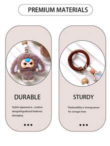 1 قطعة قلادة زخرفية صغيرة مخملية بتصميم كرتوني جميل، قلادة حقيبة مدرسية كرتونية، قلادة مفتاح السيارة، قلادة حقيبة، اكسسوارات مفتاح للنساء، هدية في صندوق، ديكور، هدية للأولاد والبنات، هدية عيد ميلاد، هدية تخرج، هدية زفاف، هدية عطلة، هدية حفلة، هدية تذكارية، هدية للصديق - متعدد الألوان - مشاهدة 7