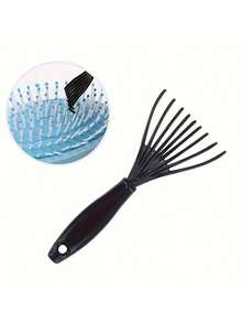 竹制发梳，天然木质防静电梳，适用于头发和头皮，对抗静电的造型工具 - 彩色 - 查看 11