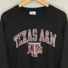 Vintage Texas A&M University Sweatshirt 2XLarge Texas A And M Printed Jumper Texas Aggies  Crewneck Aggies Football Sweater Size 2XL2025 - màu đen - Xem 2