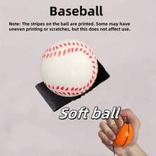 1 Bola de Borracha Divertida e Inovadora para Rebote no Pulso, 63mm de Altura, Elástica, para Arremesso Manual, Corda Elástica, Presente de Halloween e Natal, Esferas Elásticas de PU para Treinamento de Jovens com Alça de Pulso - Kit Durável para Exercícios de Arremesso e Quique, Ideal para Brincadeiras e Esportes ao Ar Livre, Inclui Bolas para Treinamento de Coordenação Motora, Futebol, Basquete e Tênis.