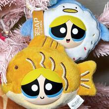 Miniso 1个飞天小女警烘焙坊盲盒挂饰，官方合作3D人偶，材质：便携式桌面摆件（随机发货1件） - 彩色 - 查看 9