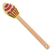 Christmas Cream Scraper, Beechwood Household Kitchen Baking Dessert Cake Spatula With Silicone Scraper - Multicolor - View 14