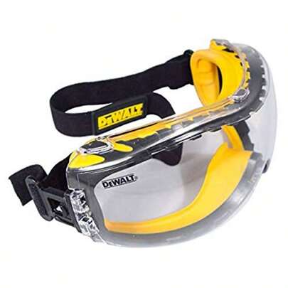 DeWalt Concealer Anti Fog Goggles DPG8211 Rubber Sealed Safety Goggles Protective Goggles With Fog Control And 99% UVA UVB Protection