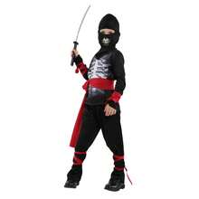 Children's Costume, Five-Piece Set Including Top, Pants, Hood, Belt, And Straps, Suitable For Film And TV Role-Playing, Party Events, And Fan Collection. - Multicolor - View 7
