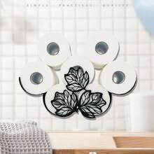 Scatola e supporto per fazzoletti - nero - Visualizzare 3