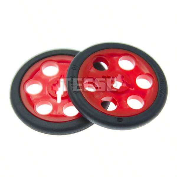 116pcs Gears, Axles, Pins, Connectors, Wheels, Differential, Tires, Chain, Steering Wheel, String Reel Drum - Compat...