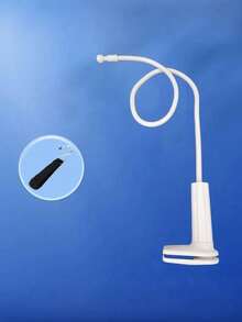 2pcs/Set CPAP Tubing Holder - Bed-Mounted CPAP Tubing Hanger, Prevents Tangling And Blockage, Keeps Tubing Away From Face And Arms For Better Sleep (Random Shipment Of Black And White Holders) - White - View 12