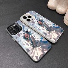 Mini Funda Escarchada para 17 Air 16 E 15 14 Plus 13 12 Mini 11 Pro Max Cubierta de Silicona a Prueba de Golpes de Lámina Acrílica - 07-blanco - Ver 5