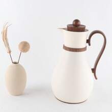 Insulated Vacuum Flask For Hot Drinks, Thermal Coffee Carafe Double Wall Pink Glass Liner Hot 12Hours /Cold 24Hours,1000ml Tea Water Bottle - Multicolor - View 8