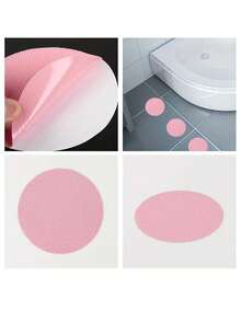 6pcs Waterproof Anti-Slip Stickers For Bathroom And Shower, Transparent Anti-Slip Bathtub Stickers To Prevent Slips In Bathroom, Peva Tape Anti-Slip Stickers, Removable Adhesive Shower Floor Stair Decals - Protect Floors And Steps, Easy To Remove Without Leaking Glue, Suitable For Home Bathrooms And Stair Corridors, Etc. Home Bathroom Decor Fall Decor Back To School