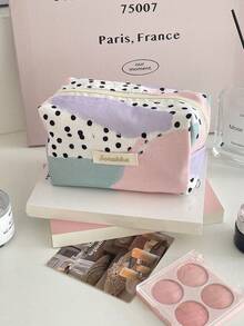 حقيبتان مستحضرات تجميل بطبعة نمر عتيقة، حقيبة تخزين بنمط نمر وردي عالي الجودة، حقيبة منظم مكياج كبيرة السعة محمولة، حقيبة أدوات التجميل والعناية بالبشرة للسفر، حقيبة غسيل المكياج بنقاط، مناسبة للتخزين أثناء السفر والاستخدام اليومي، حقيبة تخزين فوط صحية محمولة كبيرة السعة، محفظة كبيرة السعة، مناسبة للتخزين أثناء السفر والاستخدام اليومي، حقيبة أدوات التجميل والعناية بالبشرة، حقيبة سفر للسيدات