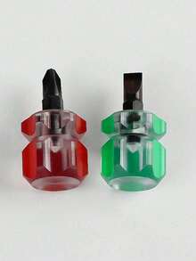 2pcs Mini Sewing Machine Screwdriver Set, Portable Carrot Head Screwdriver For Needle Plate Sewing Repair Tools - Multicolor - View 11