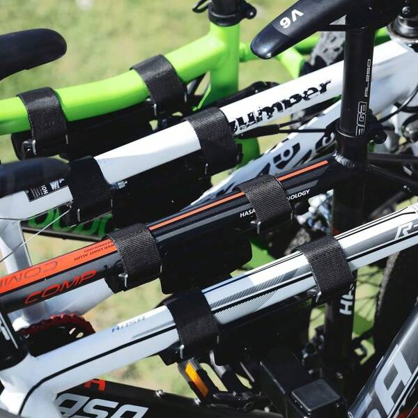 Quick Release Bike Carrier Car Rack - Carry 4 Bikes Bicycles - Heavy Duty Sturdy Rust Proof - For Tow Ball Hit...